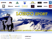 Tablet Screenshot of longosport.net